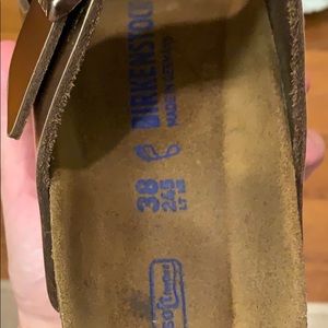 Metallic Copper Birkenstock